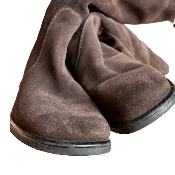 La Canadienne Passion Riding Boot Wide Leather Suede Womens Size 9 Brown - Picture 11 of 15